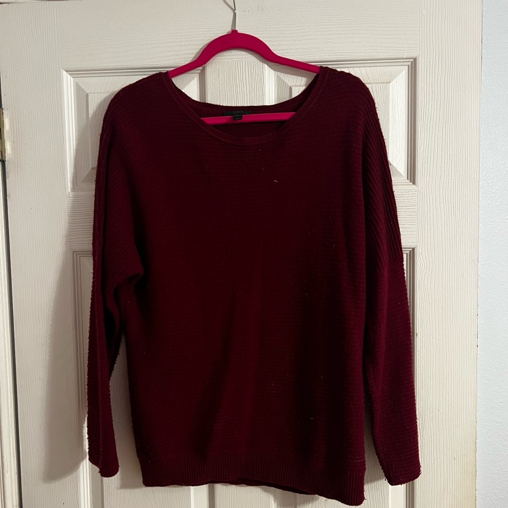 J.Crew Burgundy Sweater